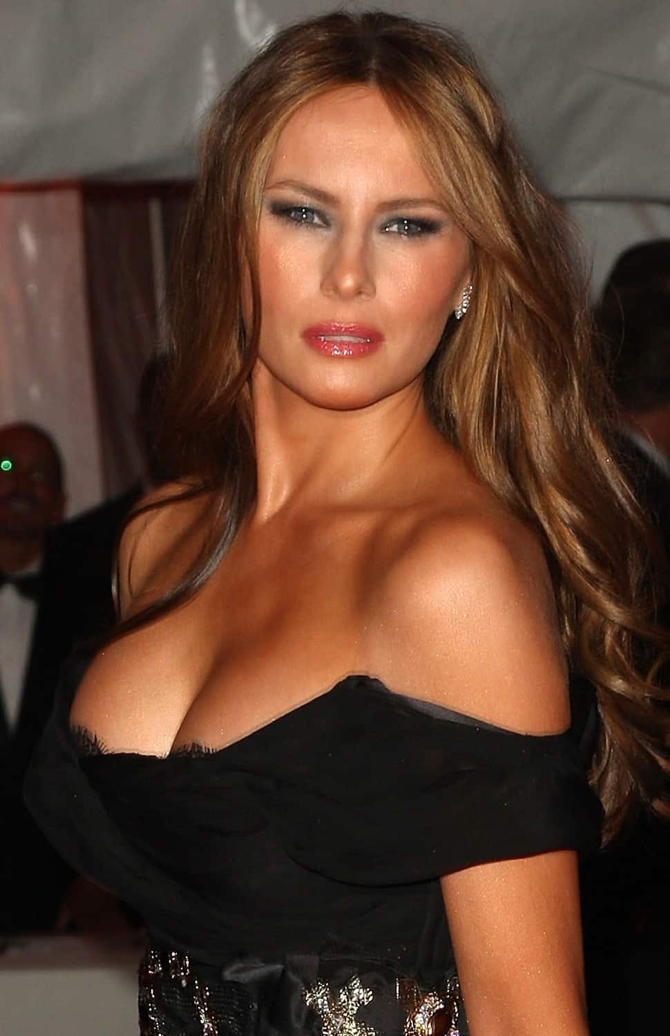 melania trump peitos nua